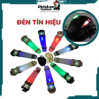 Đèn tín hiệu phát sáng trong bóng tối chuyên gắn mũ bảo hiểm