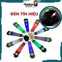 Đèn tín hiệu phát sáng trong bóng tối chuyên gắn mũ bảo hiểm