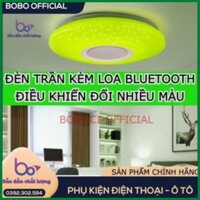 Đèn trần LED 36W thông minh nhiều màu sắc kết hợp loa nghe nhạc điều khiển CÓ LOA BLUETOOTH