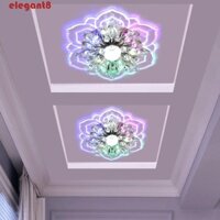 Đèn trần LED ELEGANT, Đèn chùm hoa 9W sáng tạo, Trang trí nhà cửa Cánh hoa hiện đại Đèn trần Chiếu sáng trong nhà
