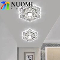 Đèn trần LED NUOMI, Đèn chùm hoa hiện đại sáng tạo, Trang trí nhà cửa Cánh hoa 9W Đèn mặt dây chuyền phòng khách