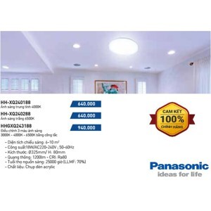 Đèn trần Led Panasonic HH-XQ240288