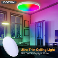 Đèn trần Led tròn Wifi Thông minh có thể điều chỉnh độ sáng Ứng dụng Điều khiển từ xa Rgb Đèn trần trang trí