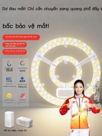Đèn trần led Wick Full Spectrum Bảo vệ mắt từ tính Nguồn sáng Phòng khách Phòng ngủ Làm mờ thông minh