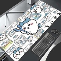 Đen Trắng Manga Chuột Miếng Lót Laptop Kawaii Hoạt Hình XXL Thảm Bàn Phím Anime Mới C-Chiikawaes Để Bàn Thảm PC Game Thủ Tủ Mousepad