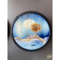 Đèn Trang Trí Đẹp Đèn Ngủ 3 Màu Tranh Điện