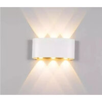 Đèn trang trí hắt tường 2 đầu 4w/6w Led thân nhôm chống nước TN188 - TN187 - Decor Energy lighting - Bảo hành 1 năm