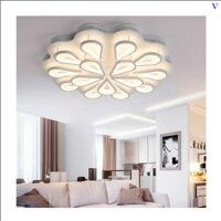 Đèn Trang Trí Ốp Trần Hoa Sen Đá – LED 011 (10+5 Cánh)