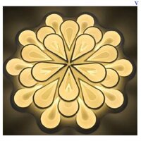 Đèn Trang Trí Ốp Trần Hoa Sen Đá – LED 011 (10+10+5 Cánh)