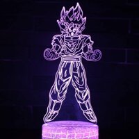 Đèn trang trí phòng nháy nhiều màu Đèn ngủ led để bàn decor 3D cảm ứng MY-85 DL1 anime hàng đẹp