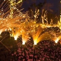 Đèn Trang Trí Sân Vườn Sợi Quang Bông Lau