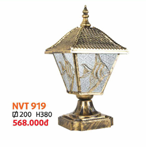 Đèn trang trí trụ cổng Netviet NVT-919