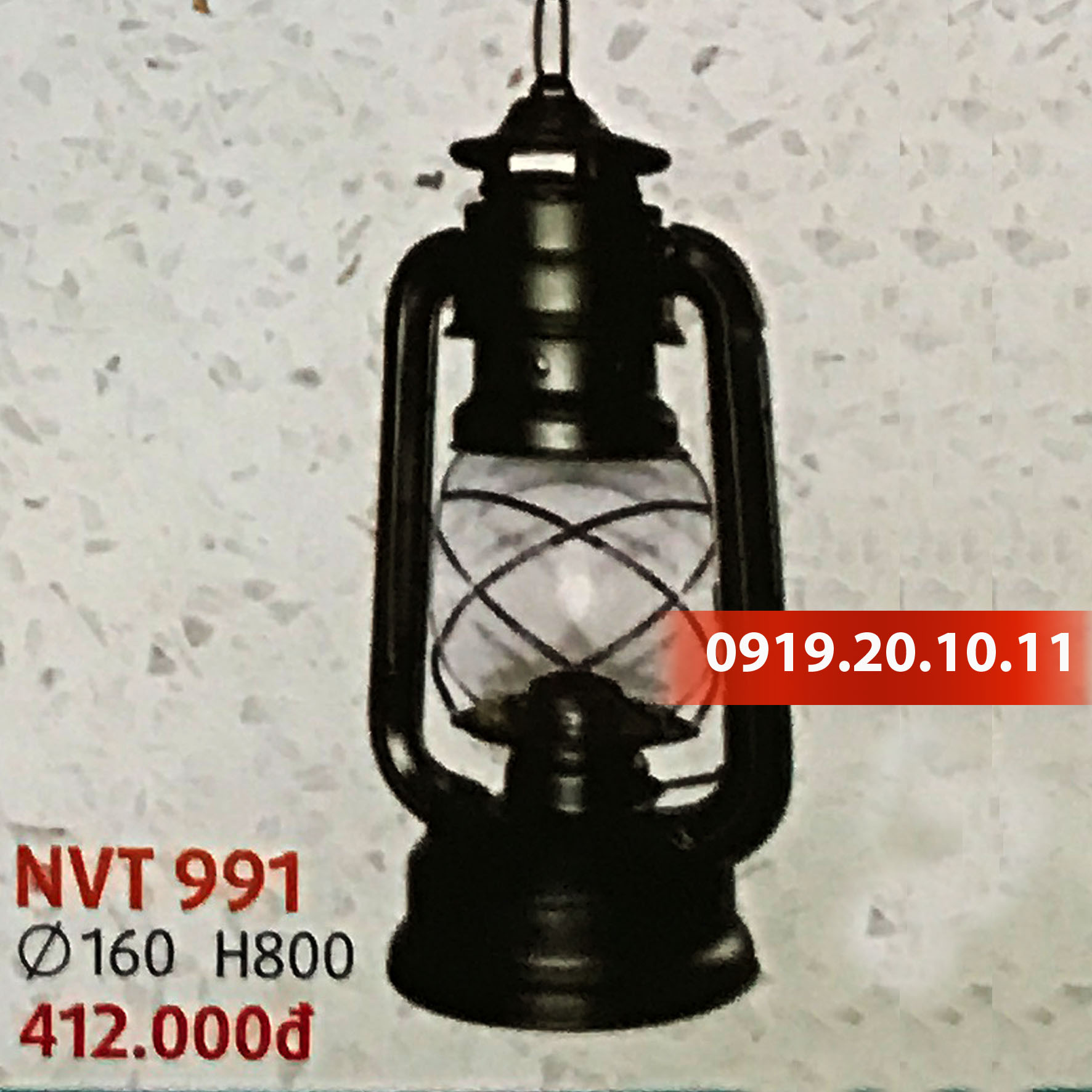 Đèn trang trí trụ cổng Netviet NVT-991