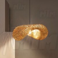 Đèn tre bóng mây MTDT65 - Đèn mây tre, Đèn trang trí, Đèn treo thả