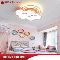 Đèn trẻ em ốp trần phòng ngủ cho bé hình đám mây, 3 chế độ ánh sáng, tiết kiệm điện năng