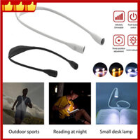 Đèn treo cổ di động Bảo vệ mắt học sinh Đèn đọc sách LED Đèn đọc sách có thể đeo được Sạc USB Đèn LED chạy ban đêm ngoài trời