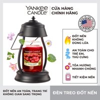 Đèn treo đốt nến Yankee Candle màu đen