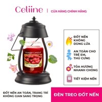 Đèn treo đốt nến Yankee Candle màu đen