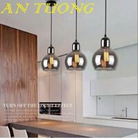đèn treo thả trần trang trí phòng bếp đẹp, bàn đảo, quầy bar phòng ăn, bàn ăn đẹp hiện đại 051