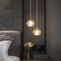 ĐÈN TREO TRẦN PHA LÊ ĐÈN CHÙM PHÒNG KHÁCH HIỆN ĐẠI LED BÓNG PHA LÊ TREO TRẦN ĐÈN TRẦN CHO NHÀ BẾP, PHÒNG KHÁCH, PHÒNG NGỦ