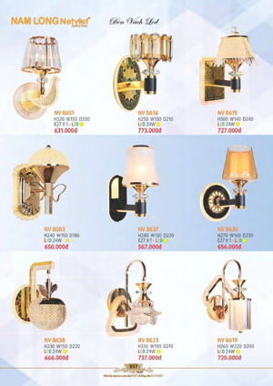 Đèn treo tường NV 8003