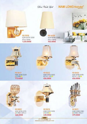 Đèn treo tường NV 8011