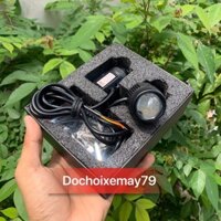 Đèn trợ sáng bi cầu mini 2 chế độ màu trắng vàng