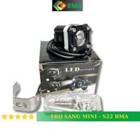 Đèn Trợ Sáng Bi Cầu Mini S22 BMU , 12-24V/DC 3 Chế Độ Lắp Xe Máy , Ô Tô , Xe Đạp Điện