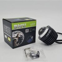 Đèn Trợ Sáng Bi Cầu T20 BMU , Cos Vàng Pha Trắng Chống Nước IP68 12-24V DC