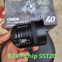 Đèn Trợ Sáng Kenzo40 Chip SST20, KZ40 V4.2 , Sáng Gom Mạnh , Chiếu Xa( Giá 1 Đèn )