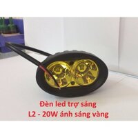 ĐÈN TRỢ SÁNG L2 SÁNG VÀNG.HÀNG XỊN