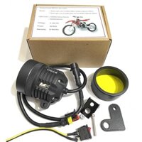 ĐÈN TRỢ SÁNG L4X CHÍP CREE CHỐNG NƯỚC KÈM CÔNG TẮC,PHỤ KIỆN VÀ LEN VÀNG PHÁ SƯƠNG,...