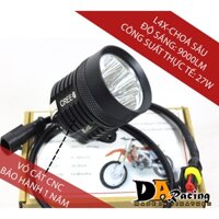 ĐÈN TRỢ SÁNG L4X-CREE FULL PHỤ KIỆN CHOÁ SÂU VỎ CNC CHÍNH HÃNG-BẢO HÀNH 12 THÁNG