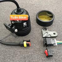 Đèn Trợ Sáng L4X Loại 1 Gắn Xe máy, Xe Điện  Tặng kèm đủ phụ kiện