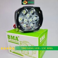 Đèn Trợ Sáng L5C BMA, Ánh Sáng Trắng Gom 6000K 12V Lắp Xe Máy ,Xe Đạp Điện...