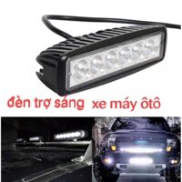 đèn trợ sáng L6 mini hàng bao chất cho xe máy ôtô