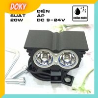Đèn trợ sáng MẮT CÚ L2,Đèn pha led siêu sáng ƯU VIỆT, thuận tiện ĐI TRONG ĐÊM -DL2MC
