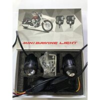 Đèn Trợ Sáng Mini Bi Cầu 2 Màu Cos Vàng Pha Trắng