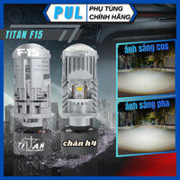 Đèn Trợ Sáng Mini Titan F15 - Công Suất 40W, Tầm Chiếu Xa 800m, Lens AR Chống Lóa, Chống Nước IP68