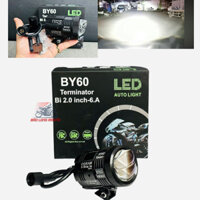 Đèn Trợ Sáng Osram BY60 2 bi cầu 60w gắn xe máy oto moto pkl hàng chất lượng bảo hành 6 tháng