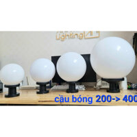 Đèn trụ cầu trang trí ban công trụ cổng hàng rào ngoài trời Đèn trụ cầu tròn cao cấp D20,25,30,40cm
