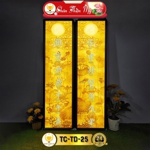 Đèn trụ cổng bằng đồng TD-25