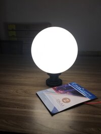 Đèn trụ cổng cầu đục D250, đuôi đèn E27