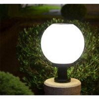 Đèn trụ cổng cầu nhựa năng lượng mặt trời không tốn tiền điện D25-30-40cm