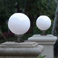 Đèn trụ cổng cầu nhựa phi 200