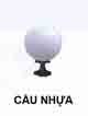Đèn trụ cổng  Cầu nhựa