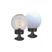 Đèn trụ cổng Cầu thủy tinh đục đế trụ