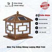 Đèn trụ cổng , Đèn năng lượng mặt trời , Đèn trang trí tết , Năng lượng mặt trời , Đèn trụ cổng 25x25.30x30,40x40