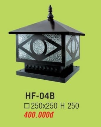 Đèn trụ cổng Hufa HF-04B