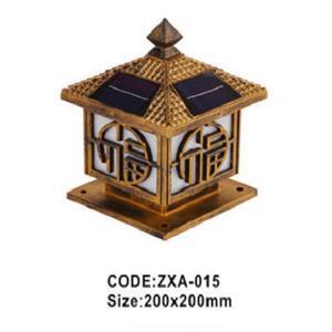 Đèn trụ cổng năng lượng mặt trời siêu sáng ZXA-015